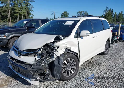 2019 Toyota Sienna Xle 7-Passenger z USA, uszkodzony, nr VIN 5TDDZ3DC2KS211214
